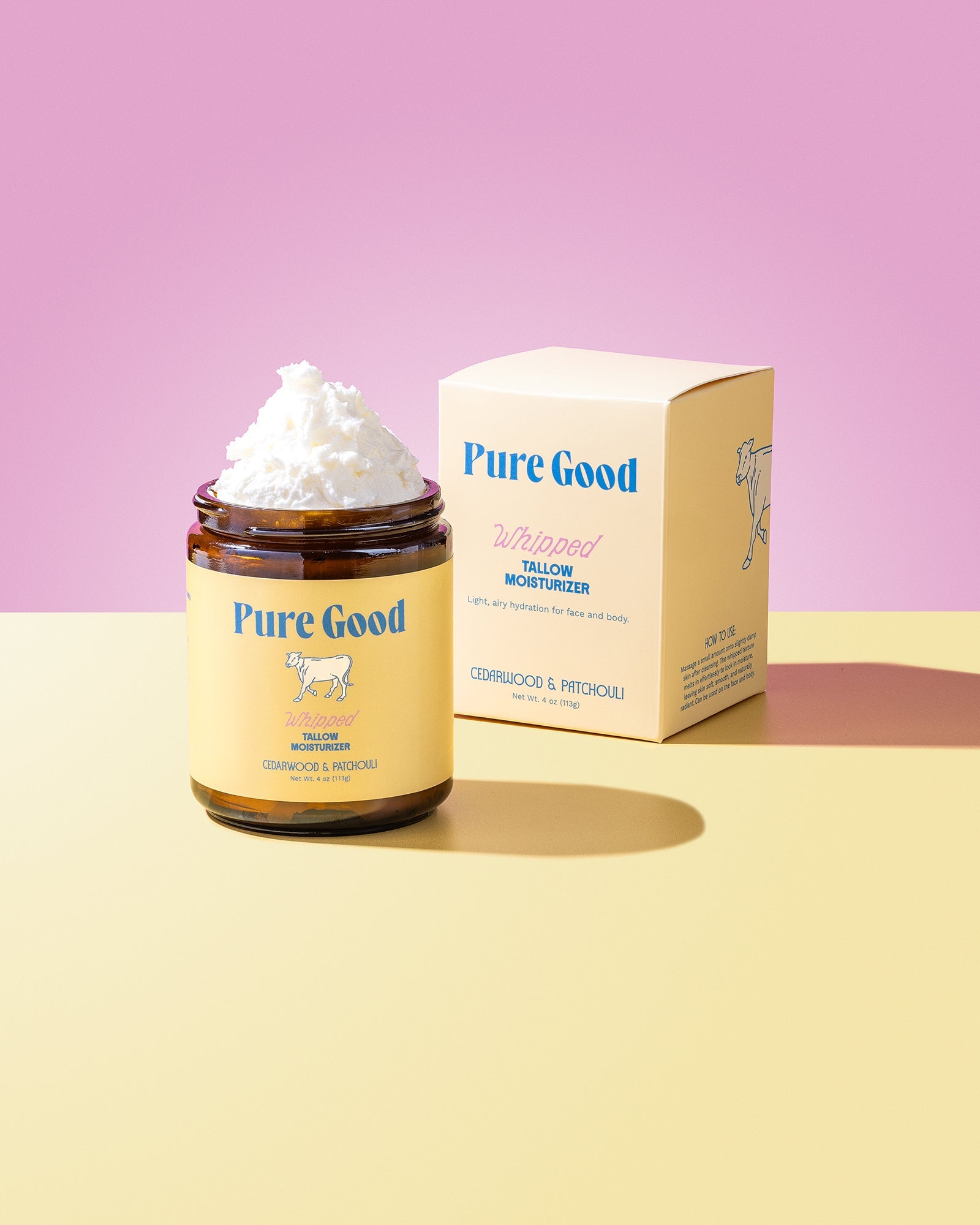 Cedarwood & Patchouli - Whipped Tallow Moisturizer